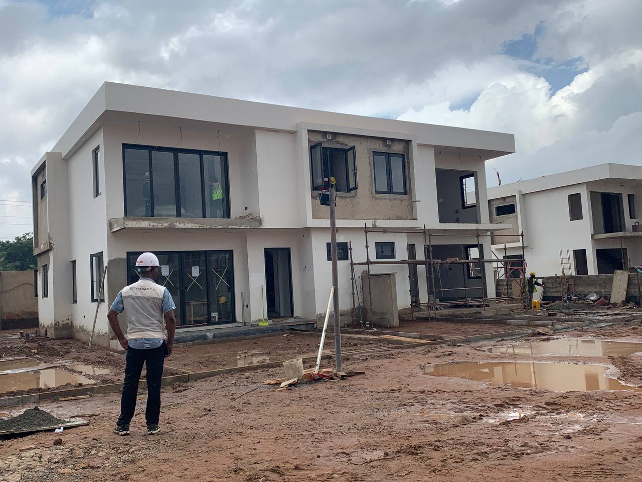 Completed residential development