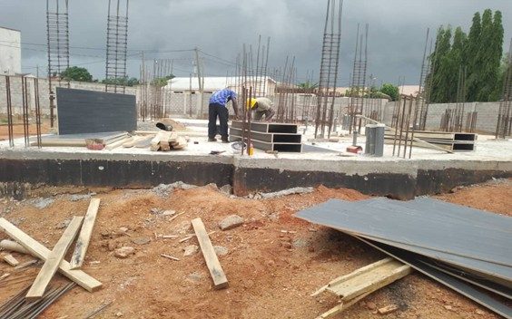 Foundation and slab work