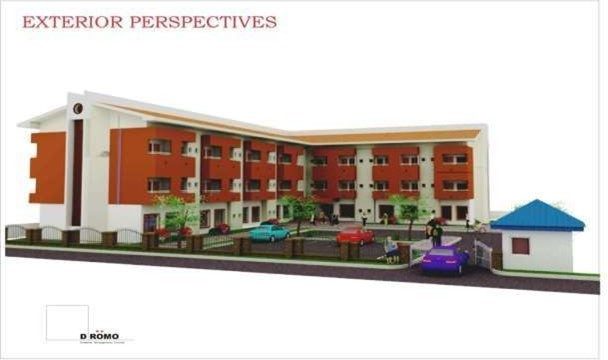 3-storey institutional building render