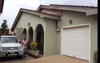 Completed bungalow with garage