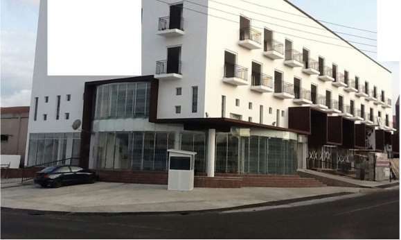 Completed multi-storey commercial block