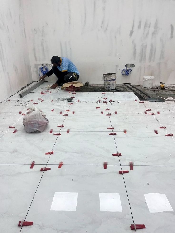 Tiling and finishing works
